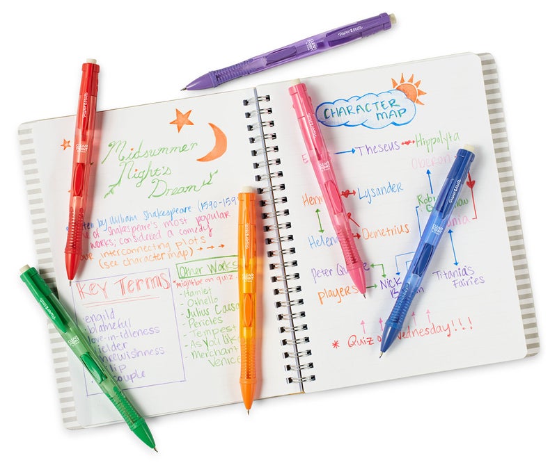 Paper Mate Clearpoint Color Lead Mechanical Pencils, 0.7mm, Assorted Colors, 2 Count - Image 4